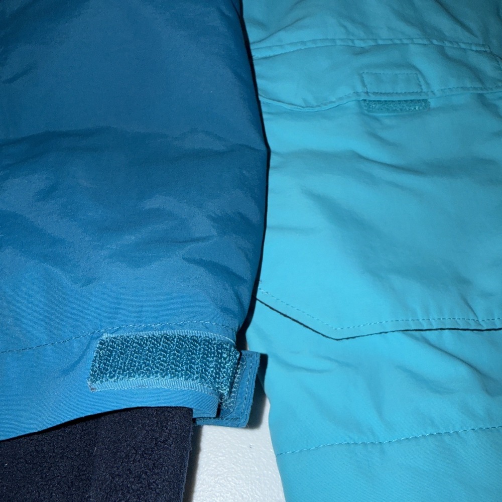 Lands End Squall Jacket Youth Kids XL 13/14 Fleece Lined Winter Coat Hooded EUC - Picture 2 of 13